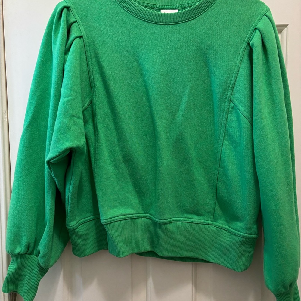 A New Day Vibrant Green Pullover